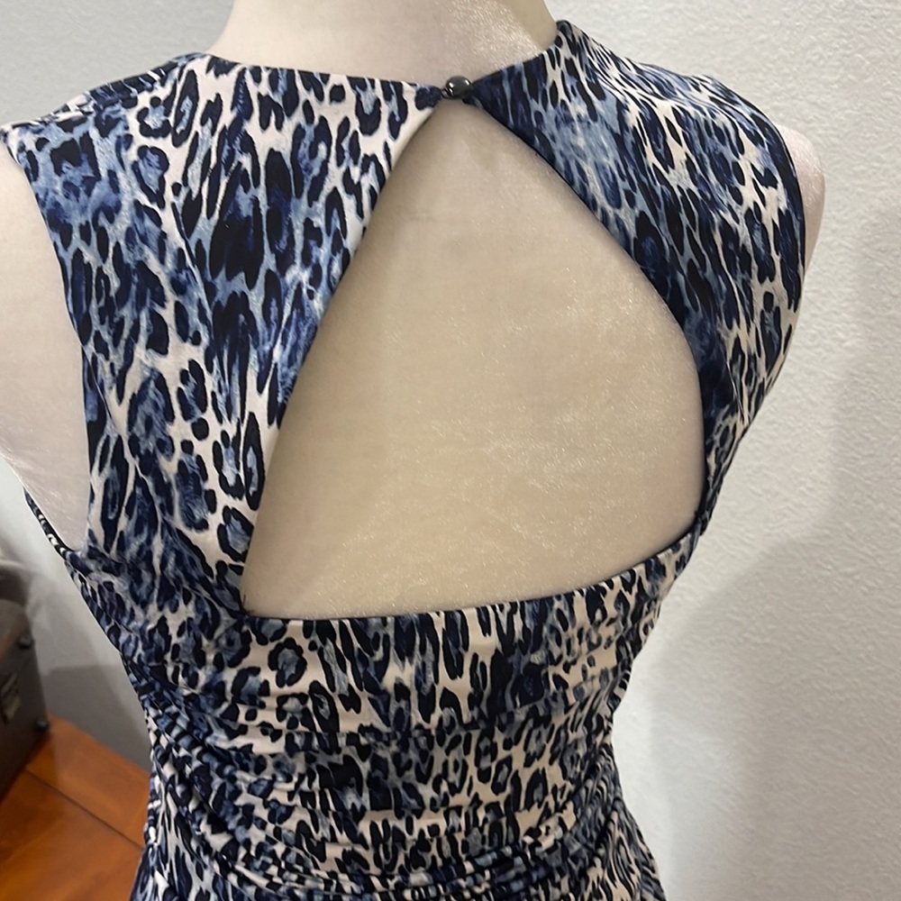 Blue leopard print cache size S - Picture 6 of 10